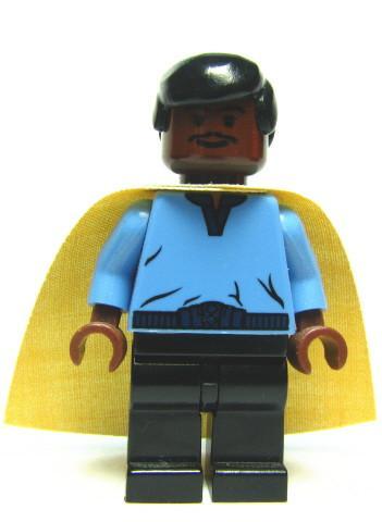 LEGO Minifigure -- Lando Calrissian-Star Wars / Star Wars Episode 4/5/6 -- SW0105 -- Creative Brick Builders